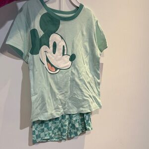 Disney Mint Green Mickey Mouse 24 months